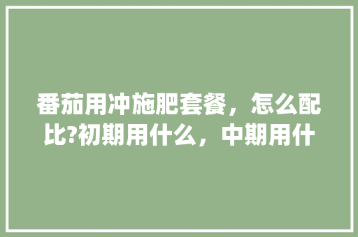 番茄用冲施肥套餐，怎么配比?初期用什么，中期用什么，后期用什么_番茄种植肥料怎么调配 番茄用冲施肥套餐，怎么配比?初期用什么，中期用什么，后期用什么_番茄种植肥料怎么调配 番茄病虫害防治