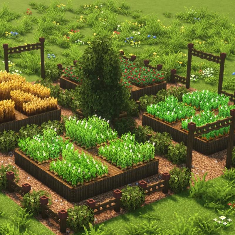 我的世界怎么建田园小屋「田园小屋蔬菜种植技巧视频」 我的世界怎么建田园小屋「田园小屋蔬菜种植技巧视频」 花朵知识